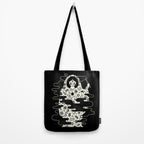 The Magician: Black Magic Tote Bag Gallery Image 2
