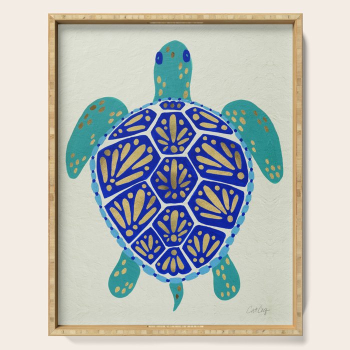 Sea Turtle Serving Tray Gallery Image 1