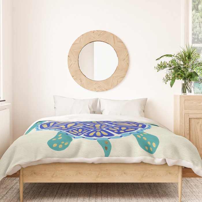 Sea Turtle Duvet Cover Gallery Image 3