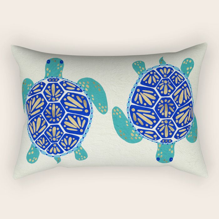 Sea Turtle Rectangular Pillow Gallery Image 2