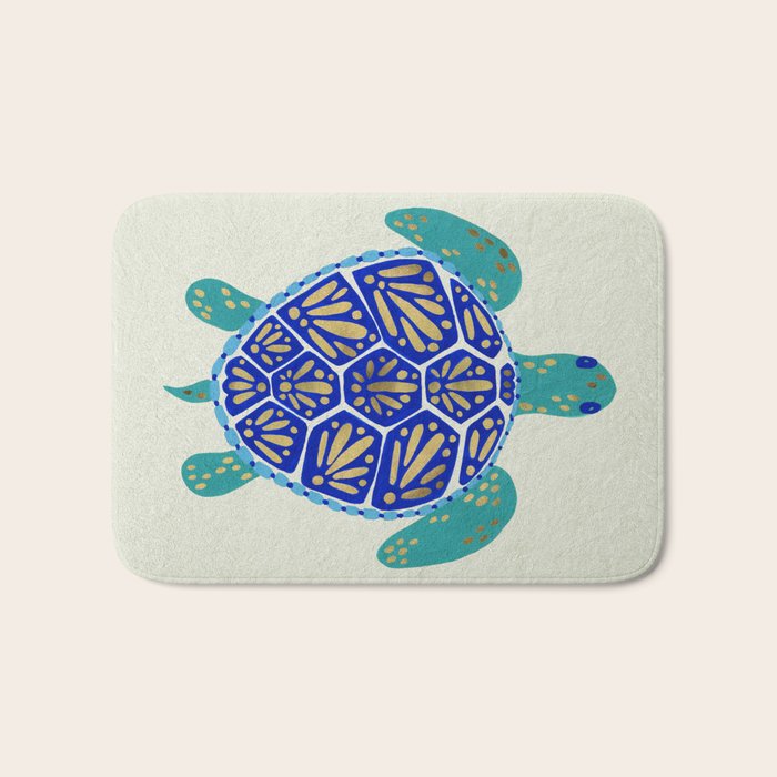 Sea Turtle Bath Mat Gallery Image 1