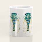 Green & Gold Cicada Coffee Mug Gallery Image 4