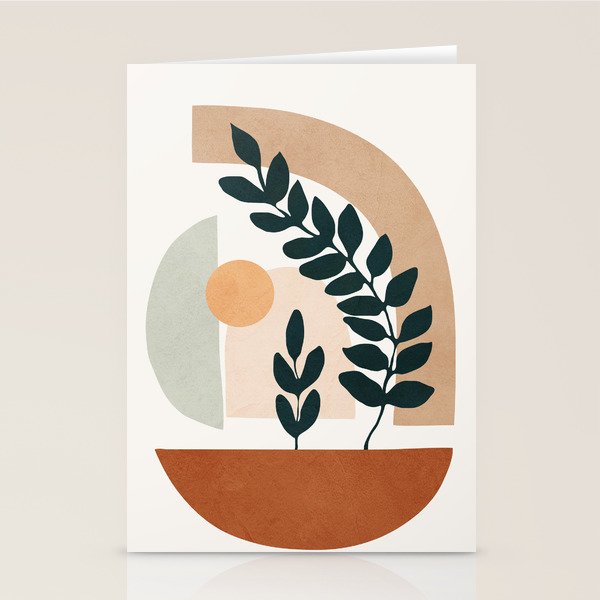 Soft Shapes III Stationery Card Gallery Image 2