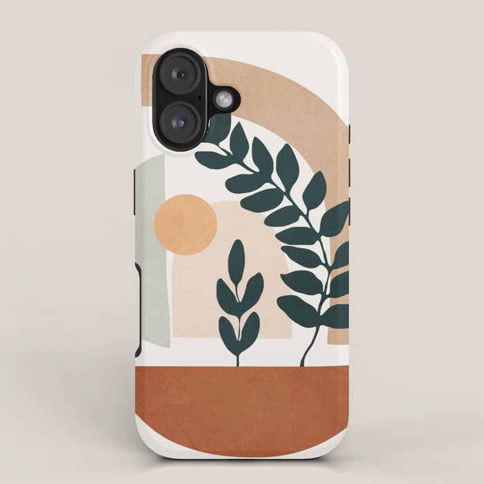 Soft Shapes III iPhone Case Gallery Image 1