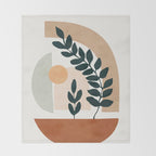 Soft Shapes III Throw Blanket Gallery Image 2