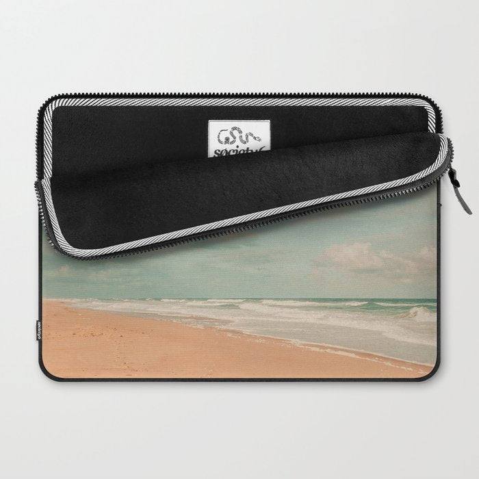 California Coast - Malibu Beach Nature, Landscape Photography Laptop Sleeve Gallery Image 2