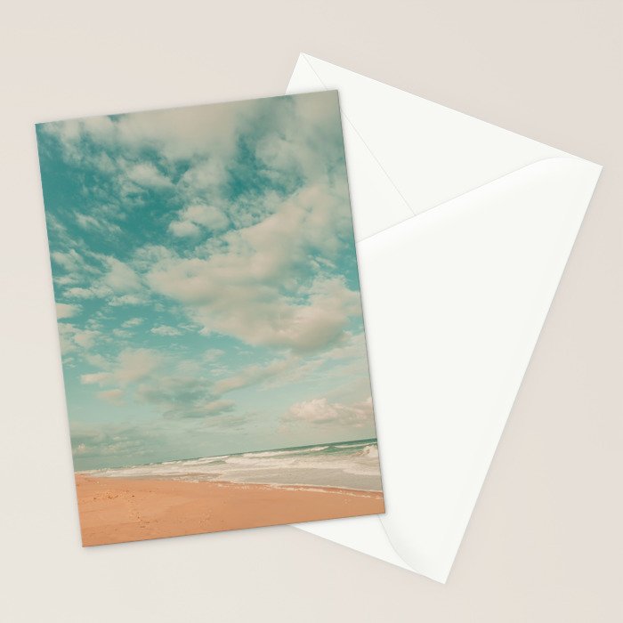 California Coast - Malibu Beach Nature, Landscape Photography Stationery Card Gallery Image 2