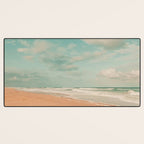 California Coast - Malibu Beach Nature, Landscape Photography Desk Mat Gallery Image 3