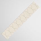 Waves (Cream & Chocolate) Table Runner Gallery Image 3