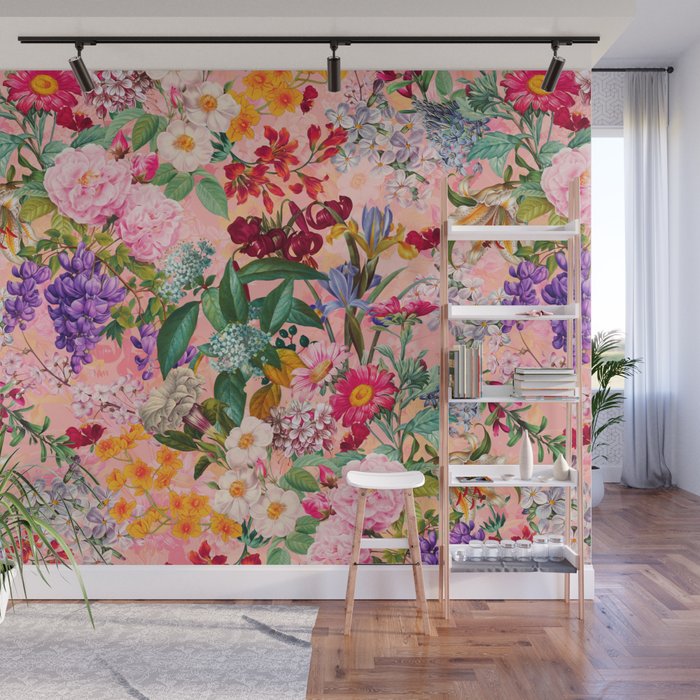 Blooming Oasis IV Wall Mural Gallery Image 1