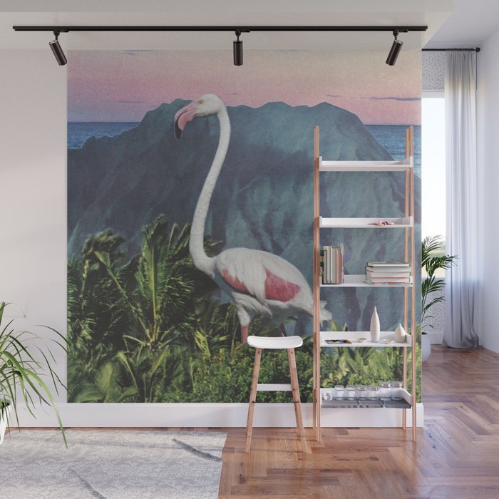 Flamingo Wall Mural Gallery Image 1