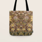 William Morris Antique Redcar Persian Floral Tote Bag Gallery Image 1