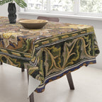 William Morris Antique Redcar Persian Floral Tablecloth Gallery Image 3
