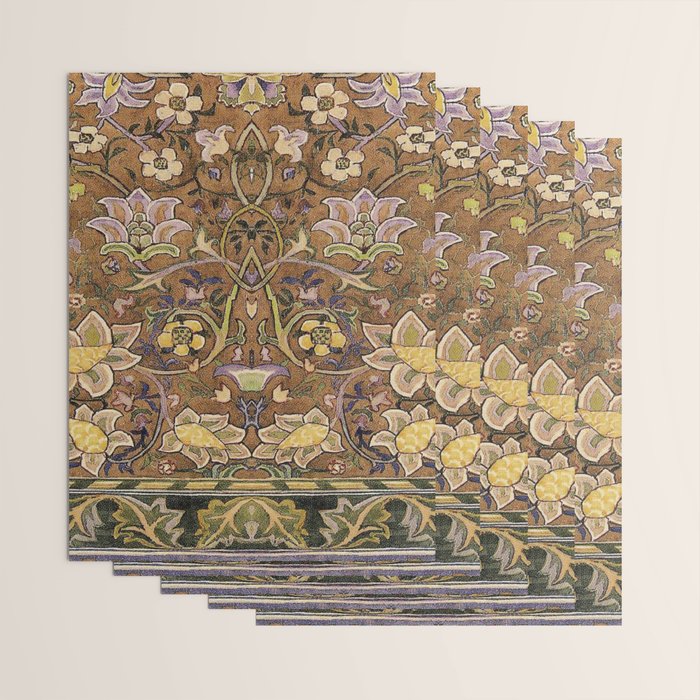 William Morris Antique Redcar Persian Floral Wrapping Paper Gallery Image 3