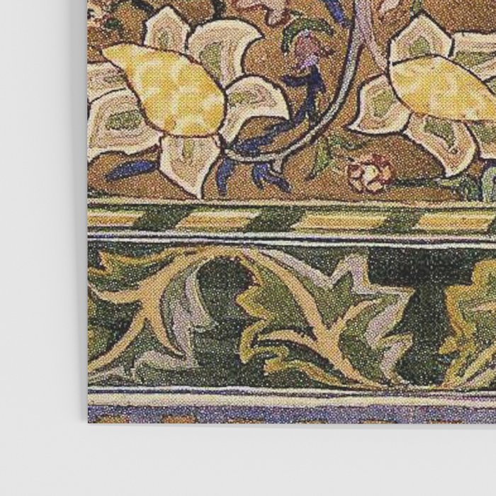 William Morris Antique Redcar Persian Floral Poster Gallery Image 3