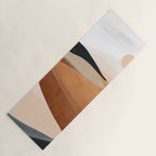 Abstract Art Landscape 41 Terracotta Yoga Mat Gallery Image 1