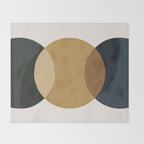 Geometric Harmony V Throw Blanket Gallery Image 2