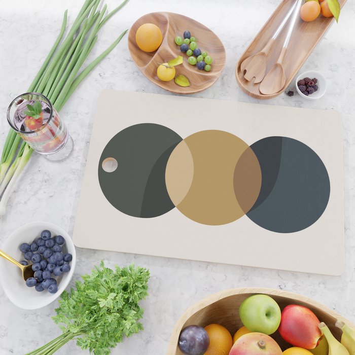 Geometric Harmony V Cutting Board Gallery Image 2