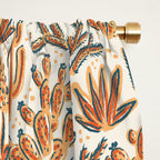 Cactus Desert - vintage primary  Window Curtain Gallery Image 2