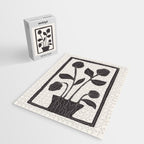 Floral Serenity / Lino Print Jigsaw Puzzle Gallery Image 2