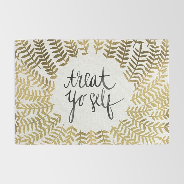 Treat Yo Self - Gold Rug Gallery Image 2