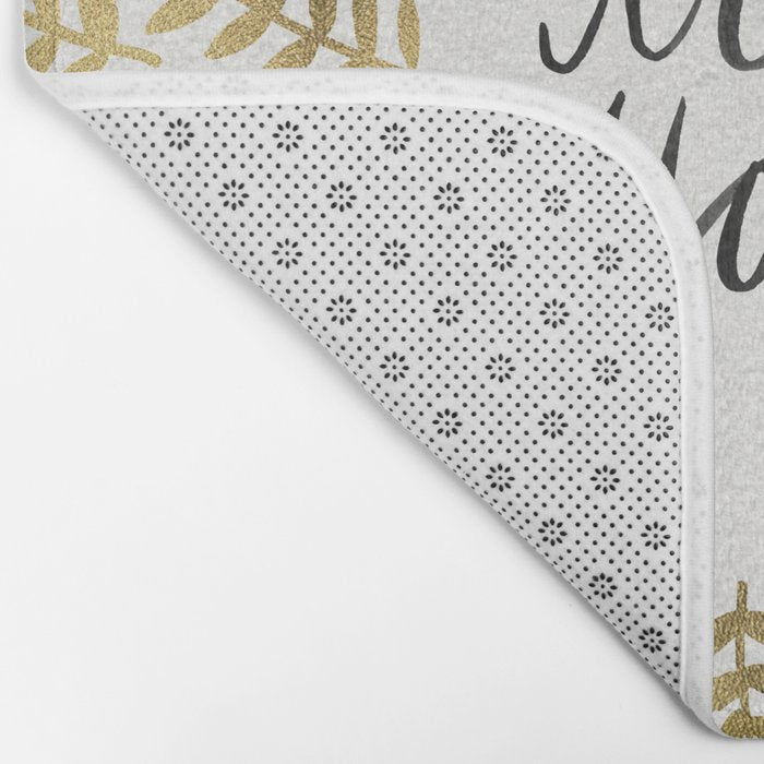 Treat Yo Self - Gold Bath Mat Gallery Image 2