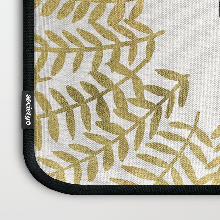 Treat Yo Self - Gold Laptop Sleeve Gallery Image 3