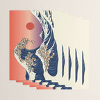 The Great Wave of Shiba Inu Wrapping Paper Gallery Image 3