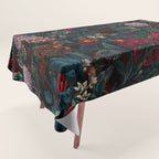 Botanical Night Garden II Tablecloth Gallery Image 1