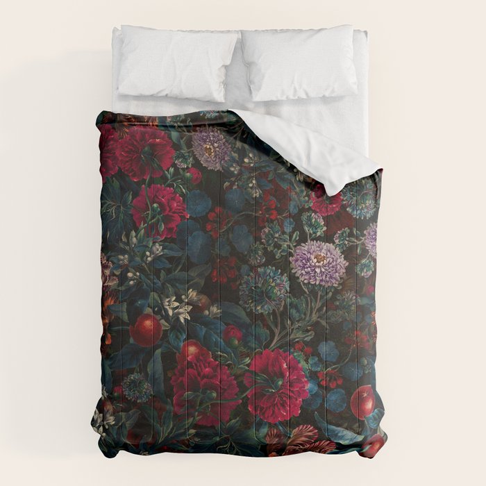 Botanical Night Garden II Comforter Gallery Image 6