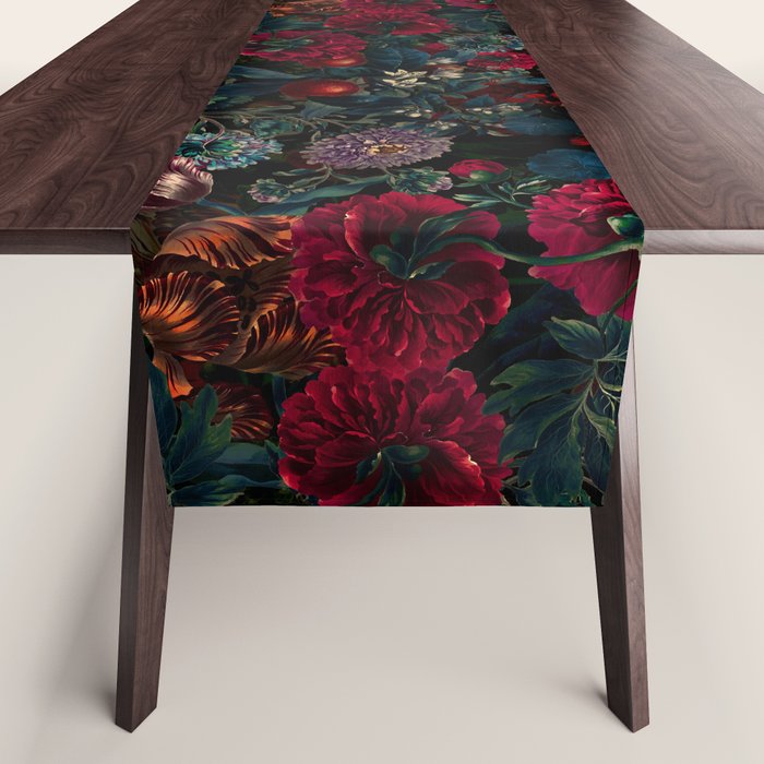 Botanical Night Garden II Table Runner Gallery Image 1