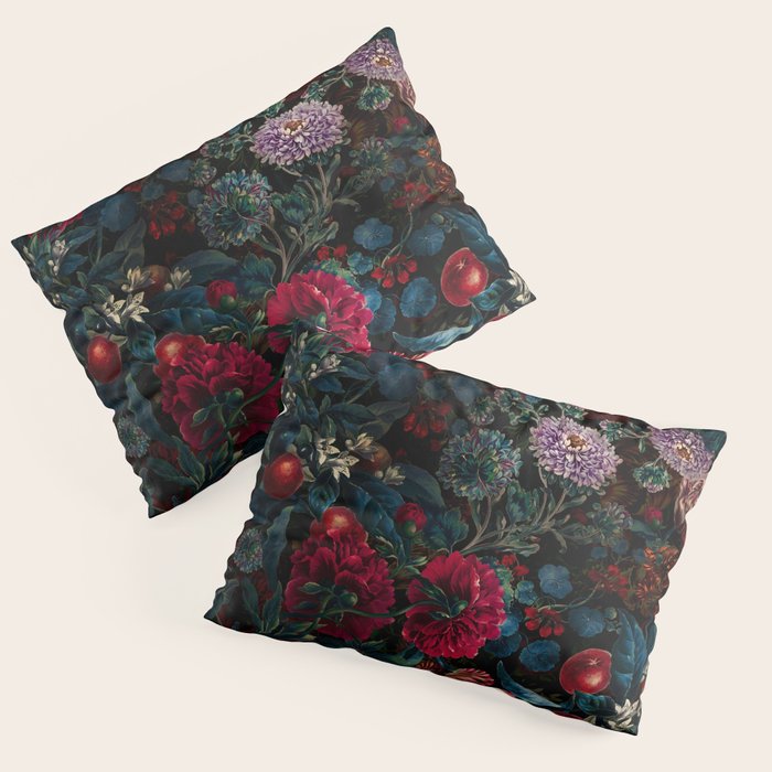 Botanical Night Garden II Pillow Sham Gallery Image 1