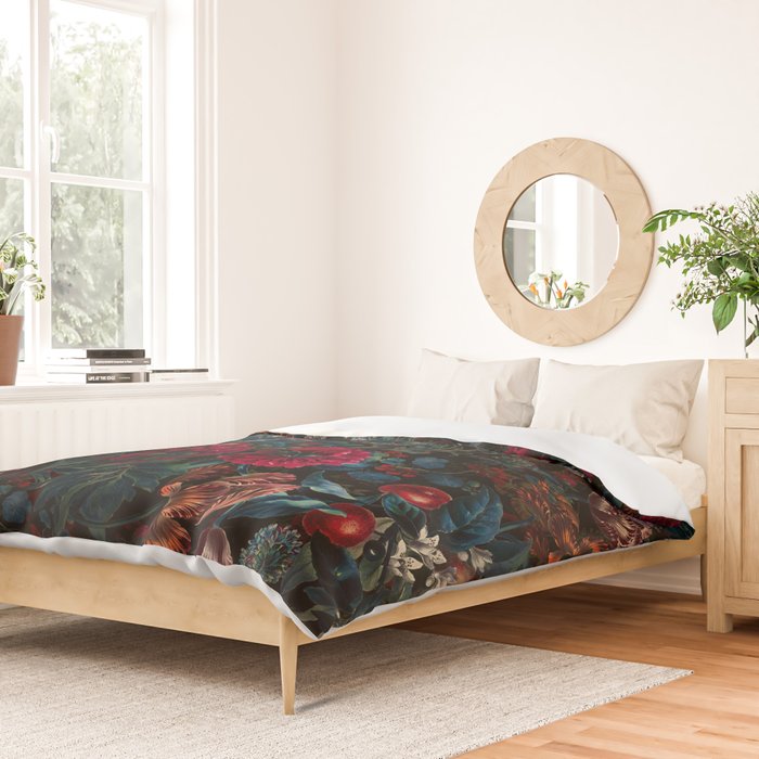 Botanical Night Garden II Duvet Cover Gallery Image 2