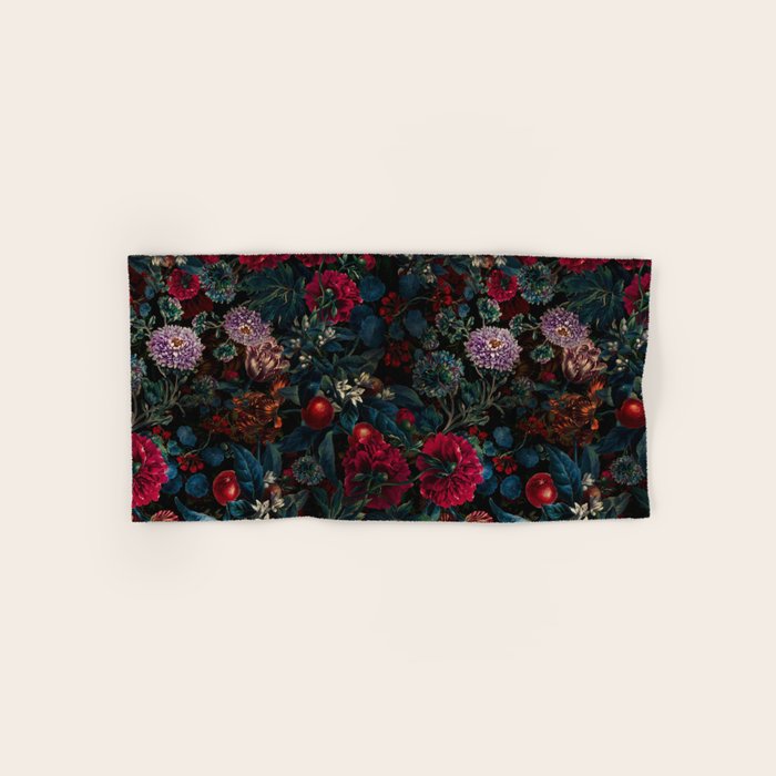 Botanical Night Garden II Bath Towel Gallery Image 1