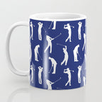 Golfers // Midnight Blue Coffee Mug Gallery Image 3