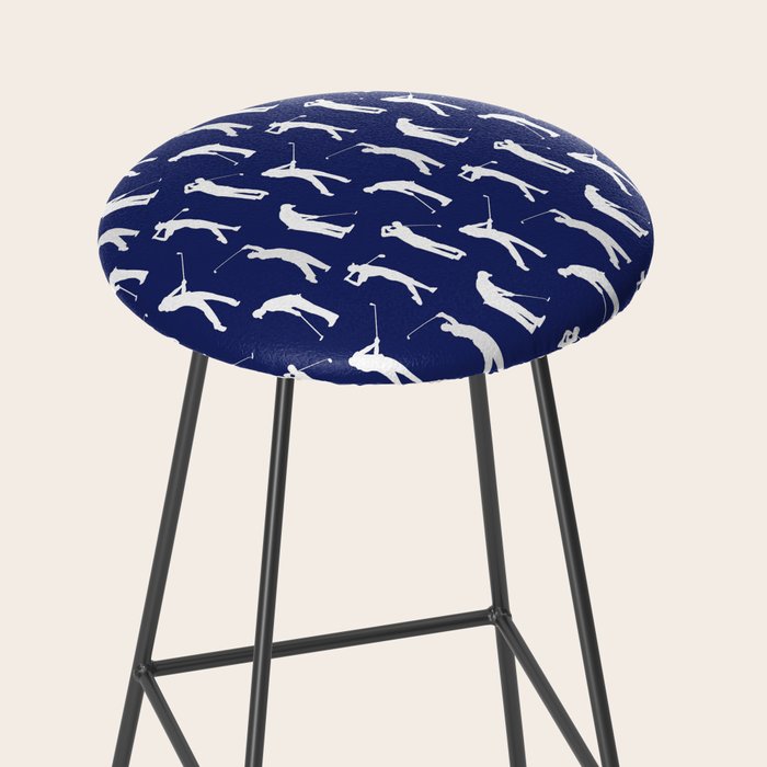 Golfers // Midnight Blue Stool Gallery Image 2