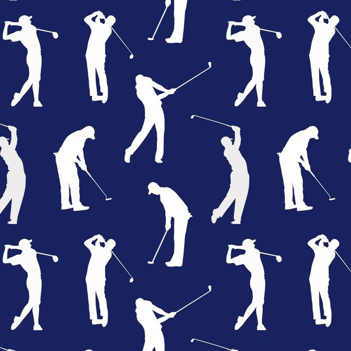 Golfers // Midnight Blue Coffee Mug Gallery Image 2