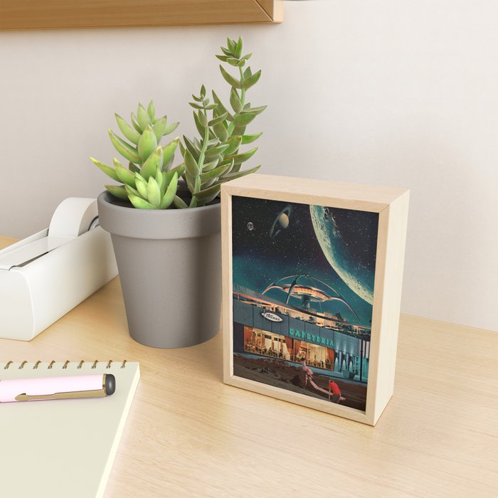 a Postcard from year 2346 Mini Art Print Gallery Image 2