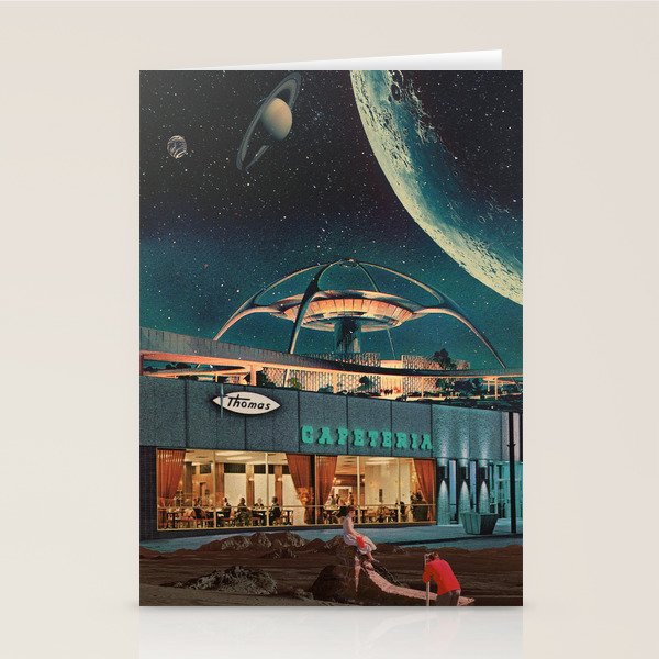 a Postcard from year 2346 Stationery Card Gallery Image 2