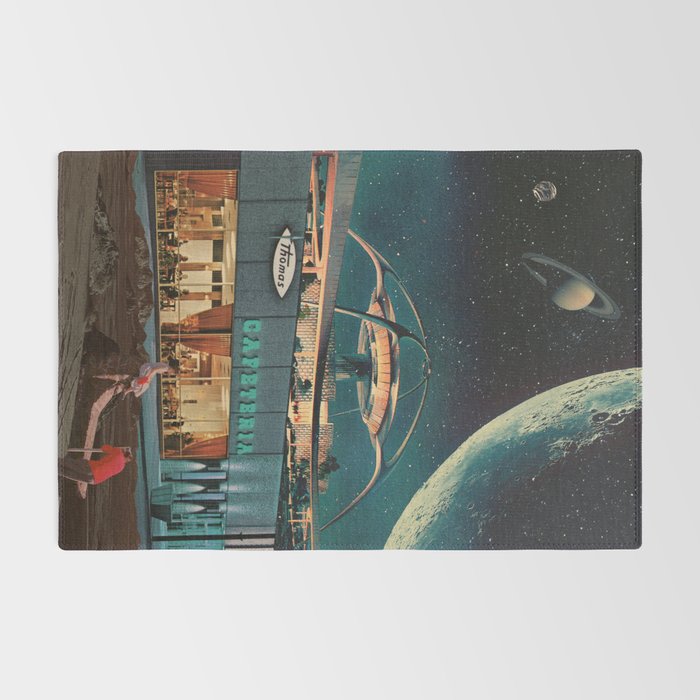 a Postcard from year 2346 Rug Gallery Image 2
