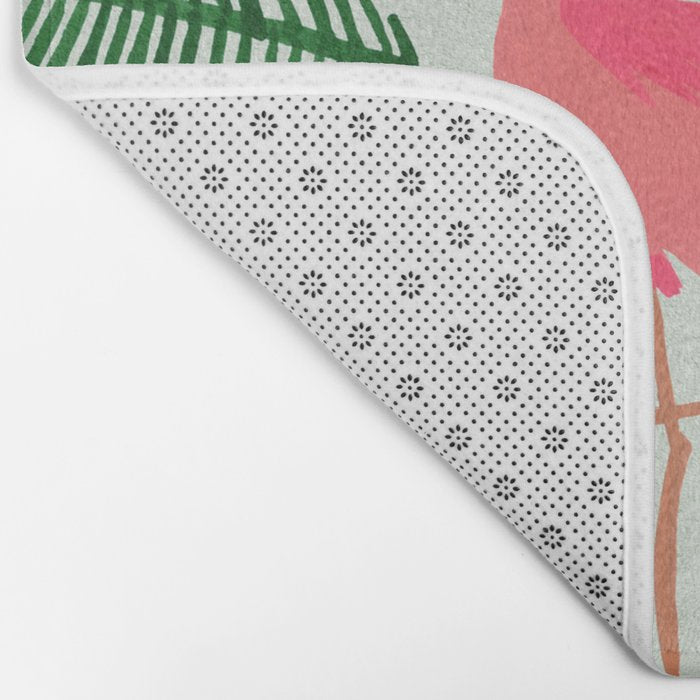Flamingos Bath Mat Gallery Image 2
