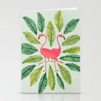 Flamingos Stationery Card Gallery Image 2