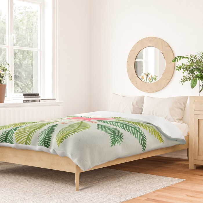 Flamingos Duvet Cover Gallery Image 2