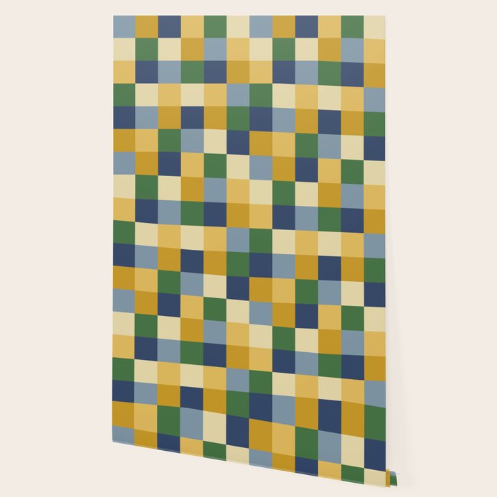 Bold Colorful Checks Pattern - Small XXIII Wallpaper Gallery Image 2