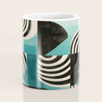 Retro Geometric Shapes 2 Coffee Mug Gallery Image 4