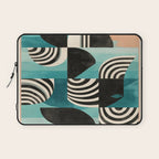 Retro Geometric Shapes 2 Laptop Sleeve Gallery Image 1