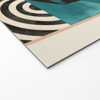 Retro Geometric Shapes 2 Welcome Mat Gallery Image 2