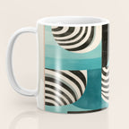 Retro Geometric Shapes 2 Coffee Mug Gallery Image 3