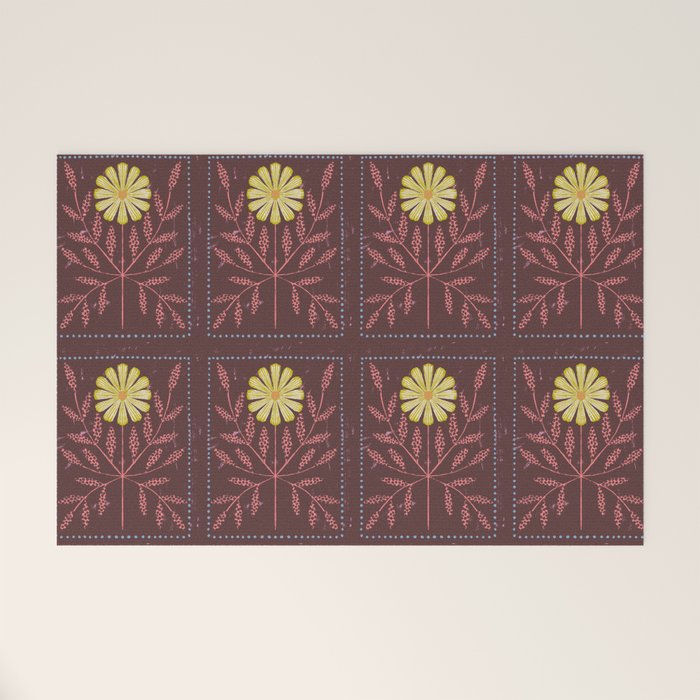 Daisy Tile Welcome Mat Gallery Image 1