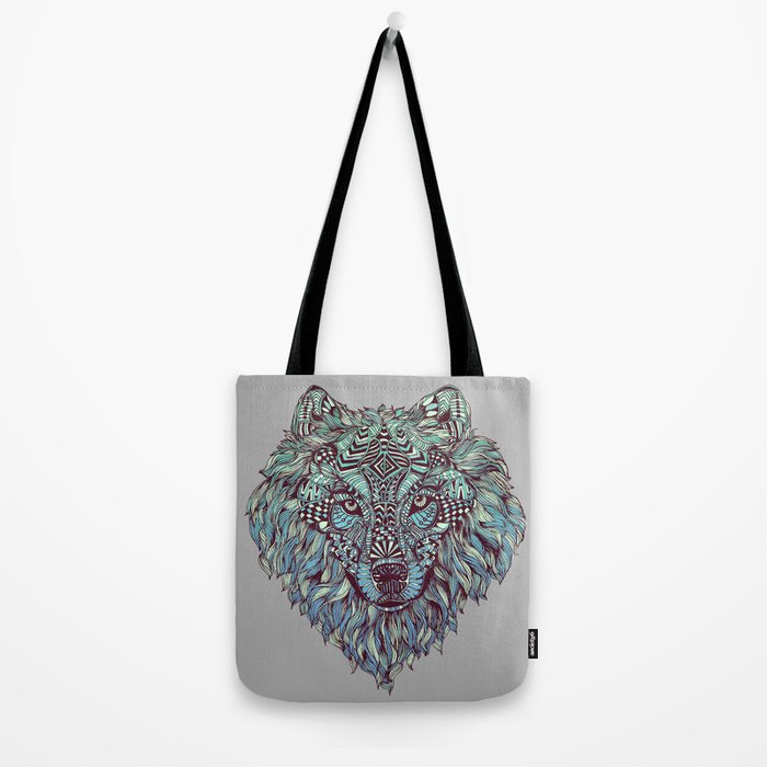 Wolf (Lone) Tote Bag Gallery Image 2
